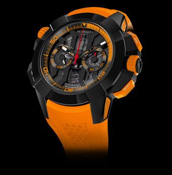 Jacob & Co. Epic X Chrono Orange Replica Watch EC313.21.SB.BO.E
